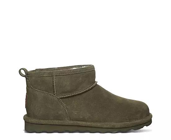 Bearpaw Womens Shorty Water Resistant Fur Boot Product Image