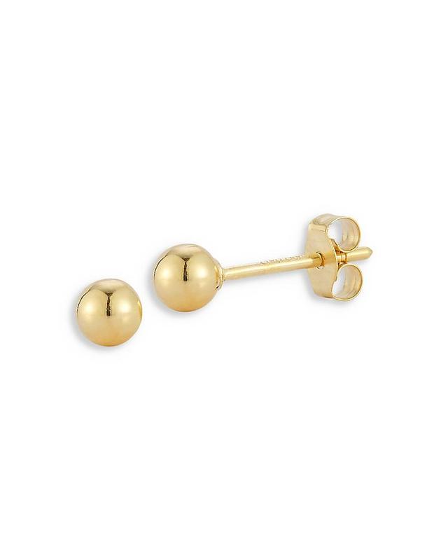 Saks Fifth Avenue Womens 14K Yellow Gold Ball Stud Earrings Product Image