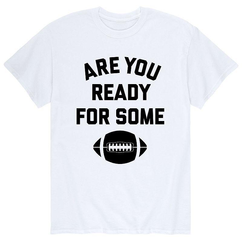 Mens Are You Ready Football Tee Product Image