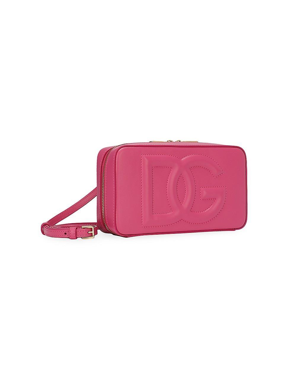 Dolce & Gabbana DG Logo Leather Camera Crossbody Bag Product Image