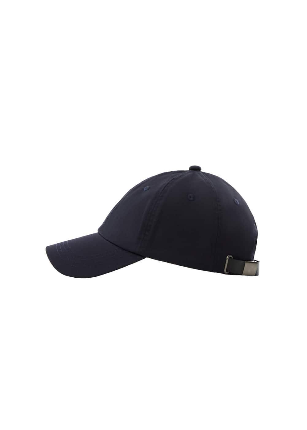 MANGO MAN - Cotton visor cap - One size - Men Product Image