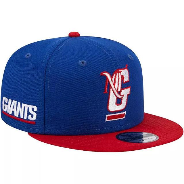 Mens New Era Royal New York Giants City Originals 9FIFTY Snapback Hat - Royal Product Image