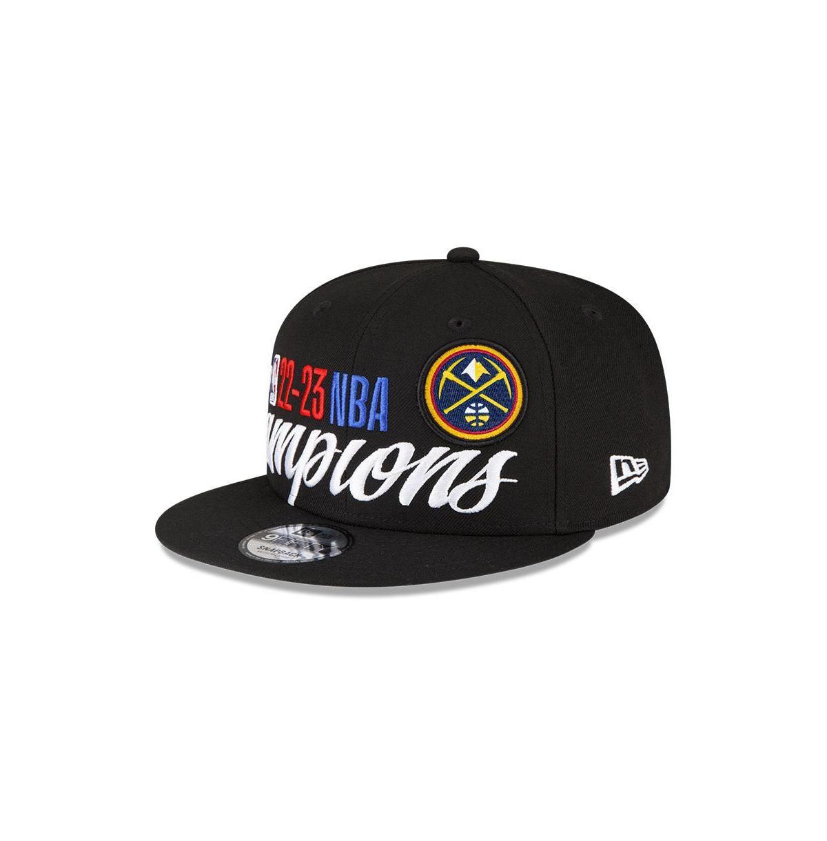 Mens New Era Black Denver Nuggets 2023 Nba Finals Champions Locker Room 9FIFTY Snapback Hat Product Image