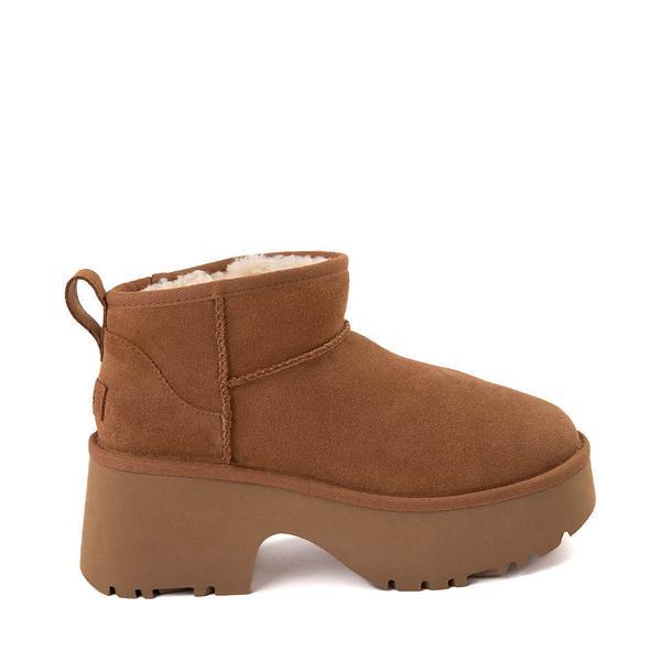 UGG Womens Classic Ultra Mini New Heights Suede Classic Boots Product Image