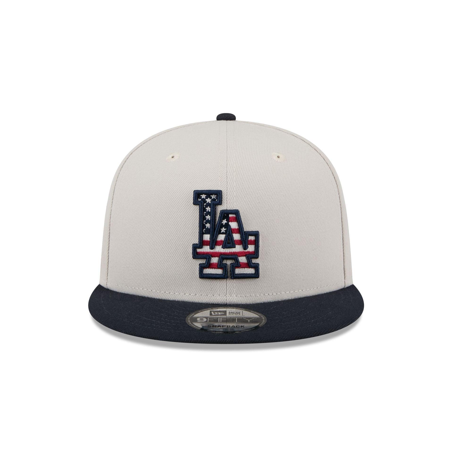 Los Angeles Dodgers Independence Day 2024 9FIFTY Snapback Hat Male Product Image