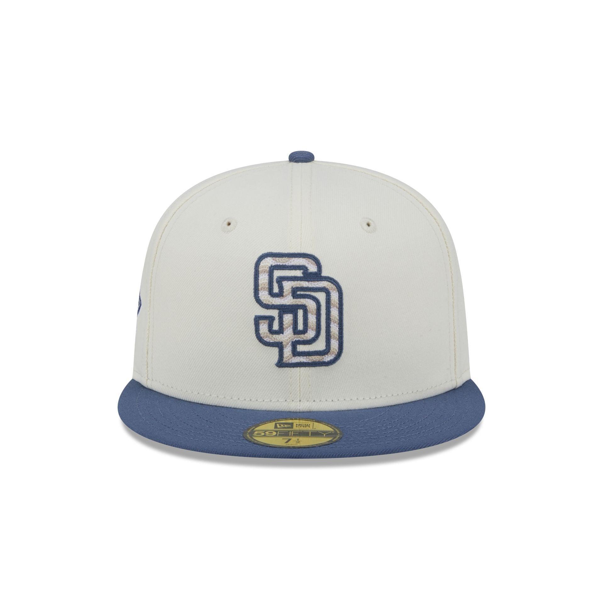 San Diego Padres Wavy Chainstitch 59FIFTY Fitted Hat Male Product Image