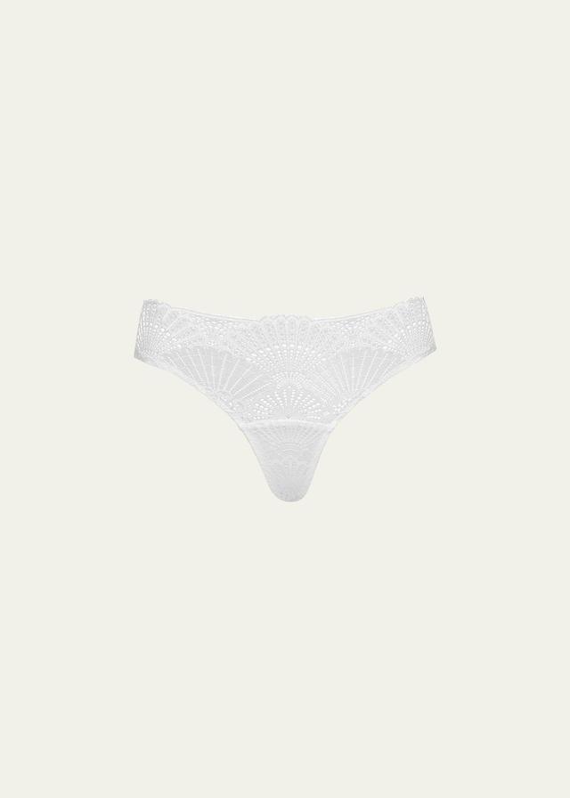 Commando Butter & Lace Thong Product Image