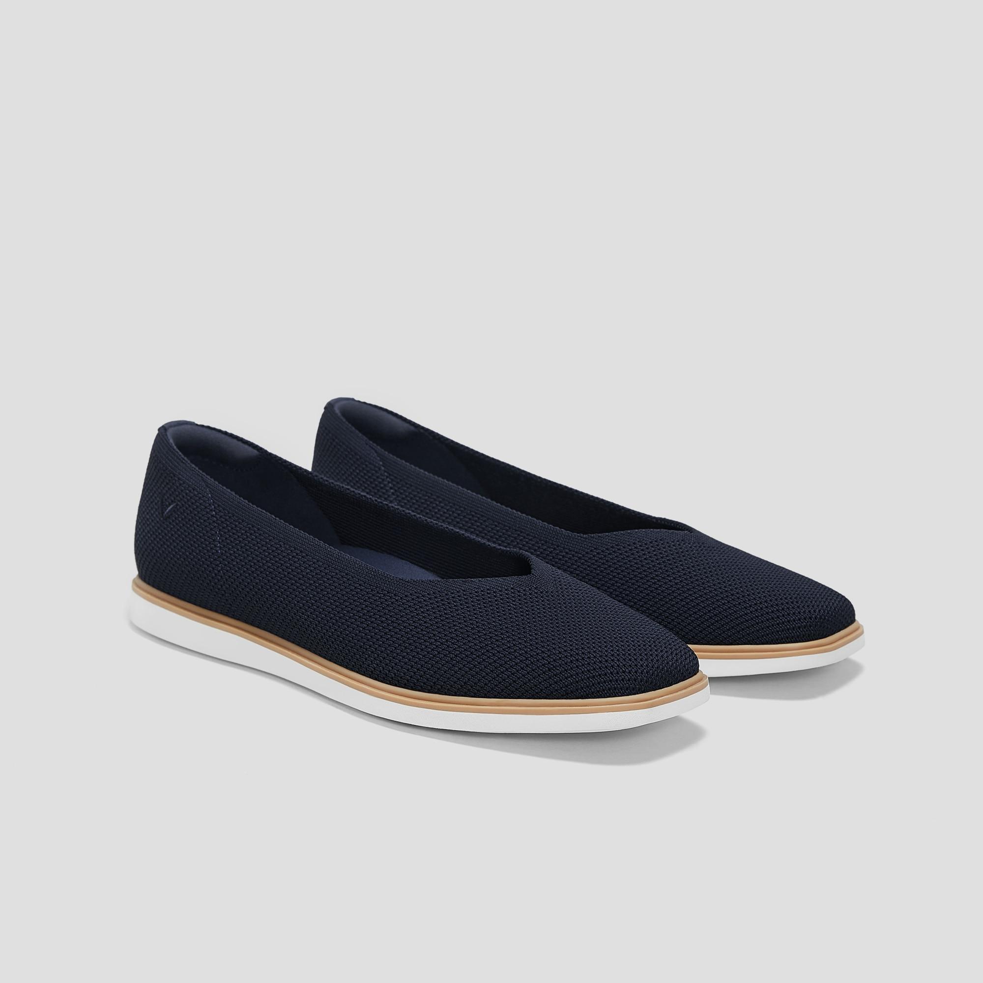 Square-Toe All-Day Standing Flats (Mabel) Product Image