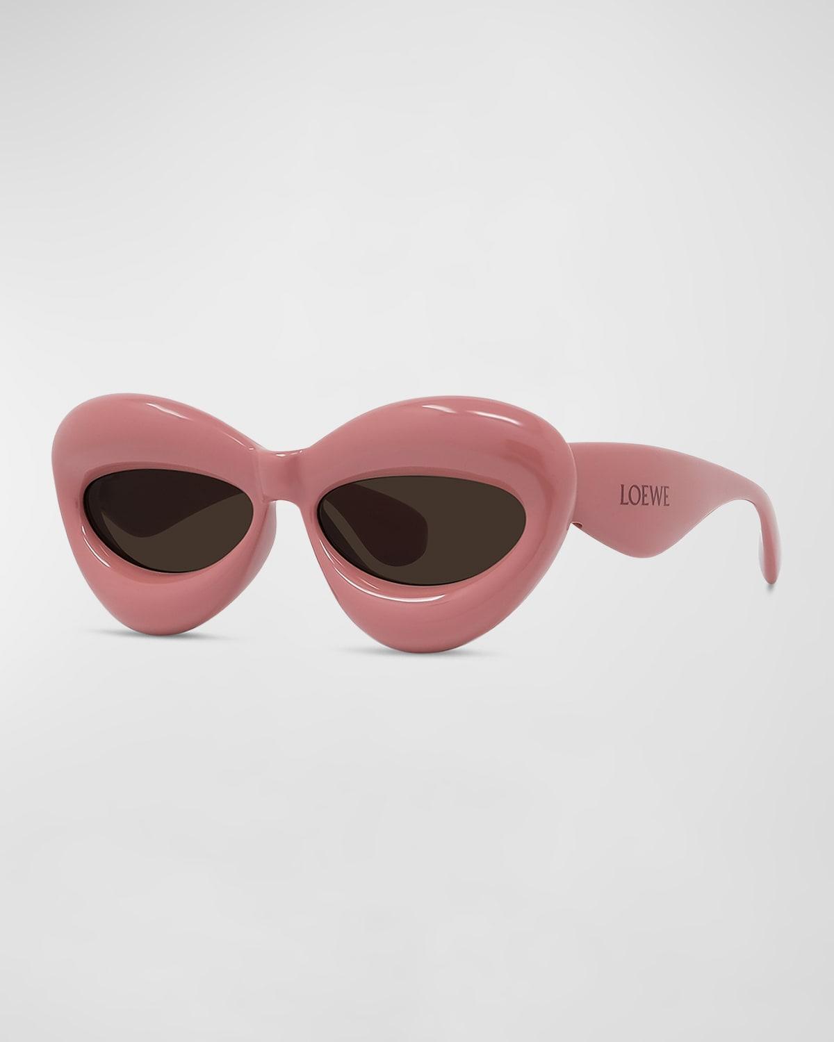 Loewe - Inflated Cat-Eye Acetate Sunglasses OS - Moda Operandi Product Image