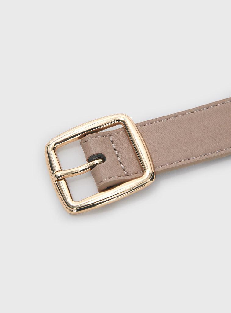 Chapman Belt Beige / Gold Product Image