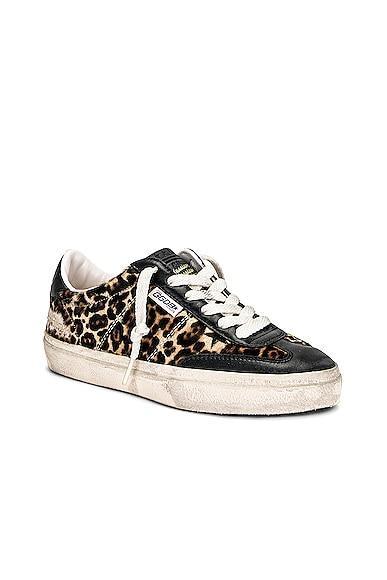 Soul Star Leopard Low-Top Sneakers Product Image