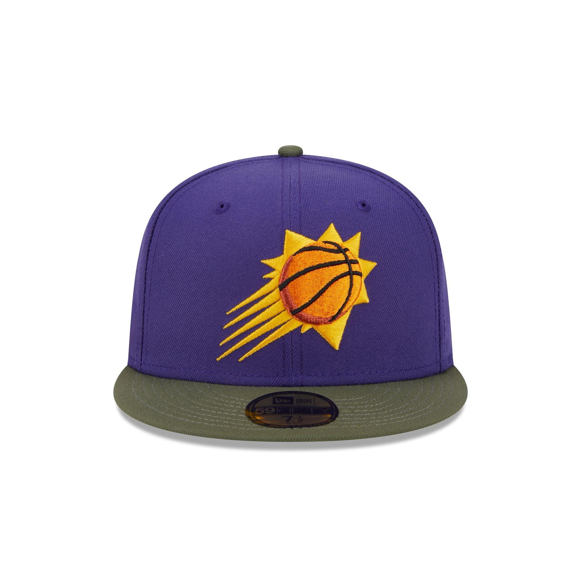 Phoenix Suns Olive Visor 59FIFTY Fitted Hat Male Product Image