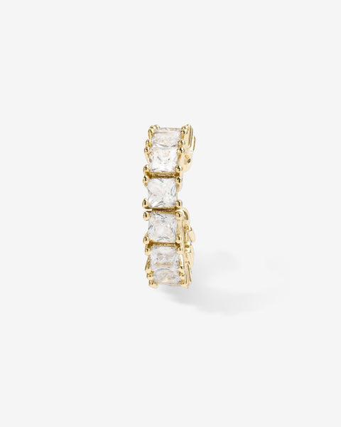 The Queen's Ear Cuff - Gold|White Diamondettes Product Image