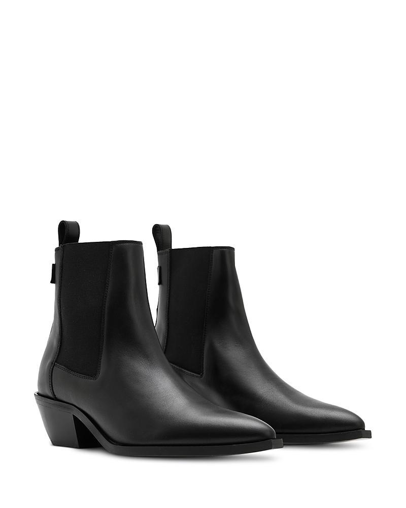 Allsaints Womens Fox Pointed Toe Ankle Boots Product Image