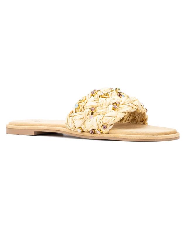 New York & Company Izzy Womens Gems Slides Product Image