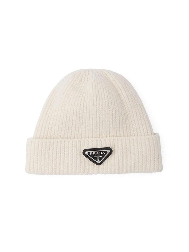 Mens Wool and Cashmere Beanie Product Image