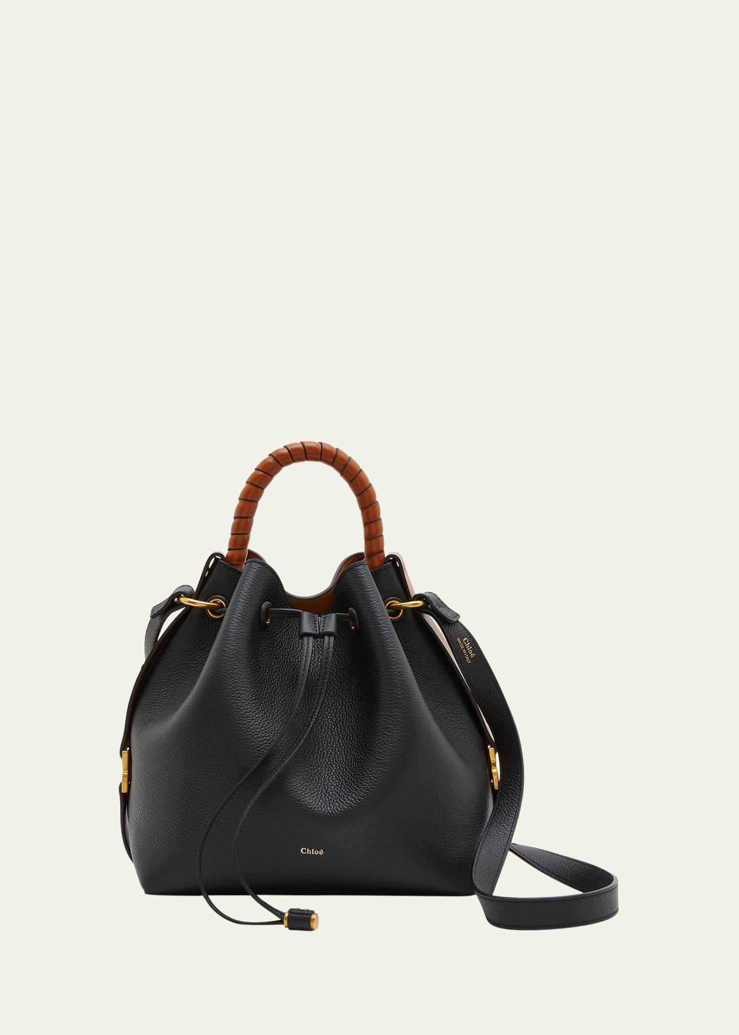 Womens Marcie Leather Bucket Bag Product Image