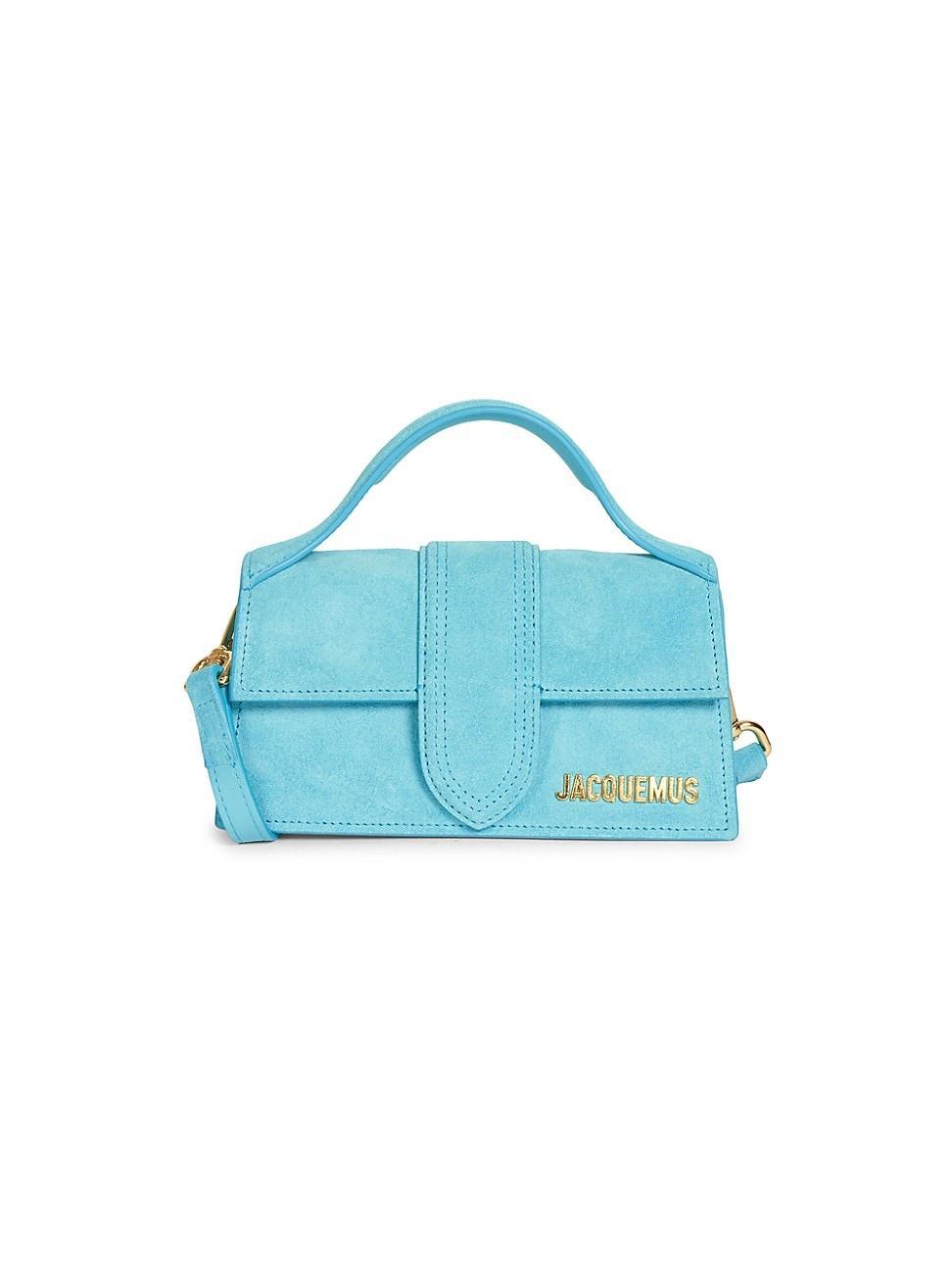 Womens Mini Le Bambino Suede Shoulder Bag Product Image