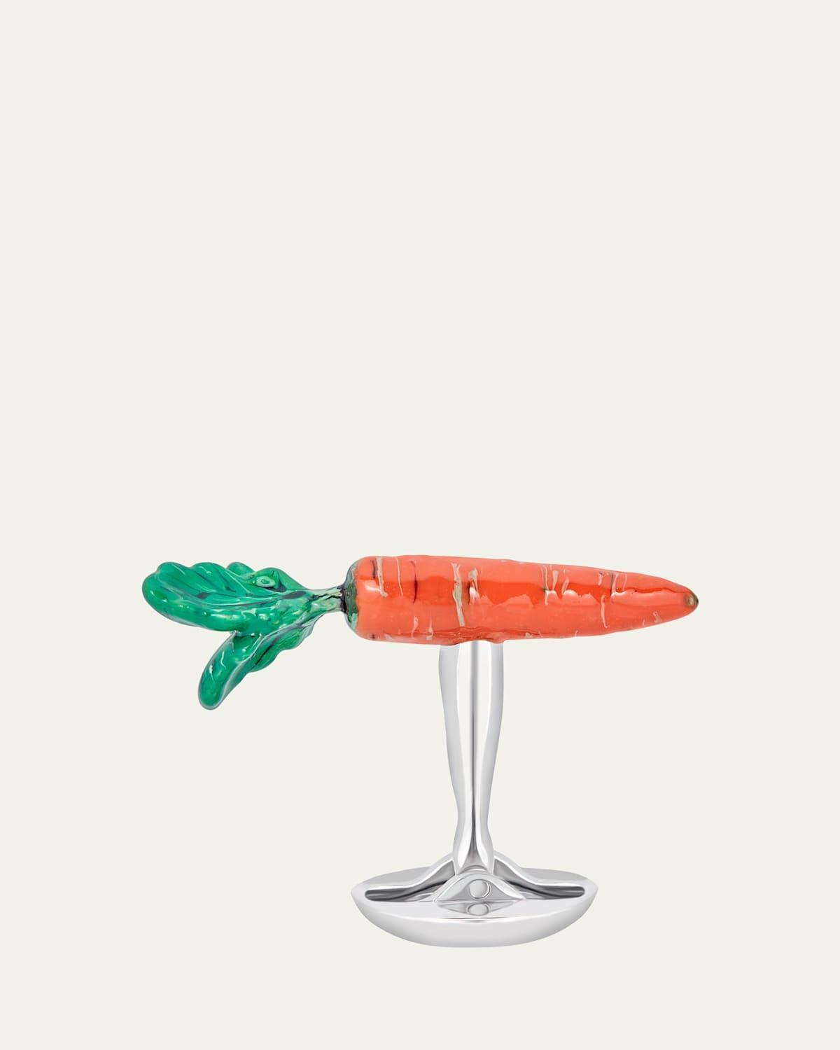 Mens Carrots Enamel Cufflinks Product Image