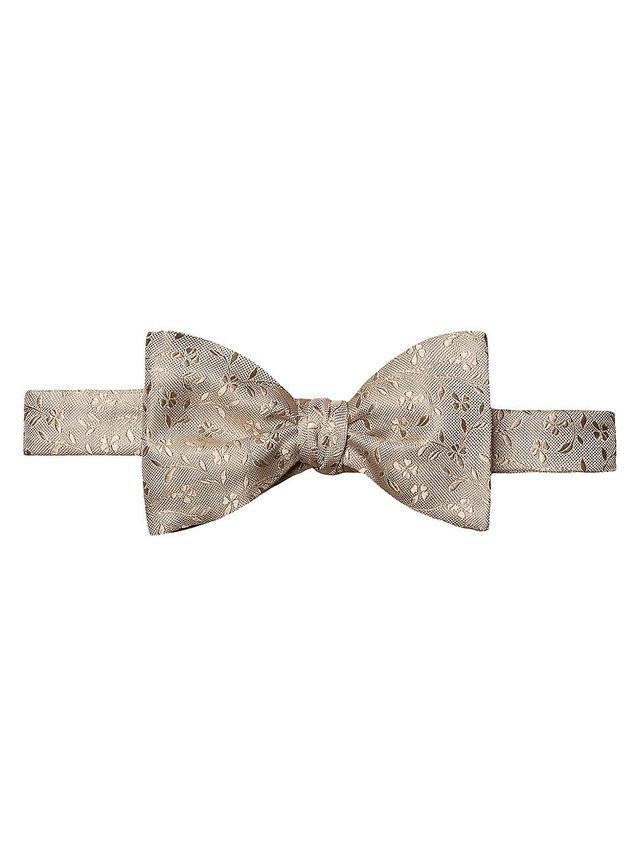 Mens Floral Silk Bow Tie Product Image