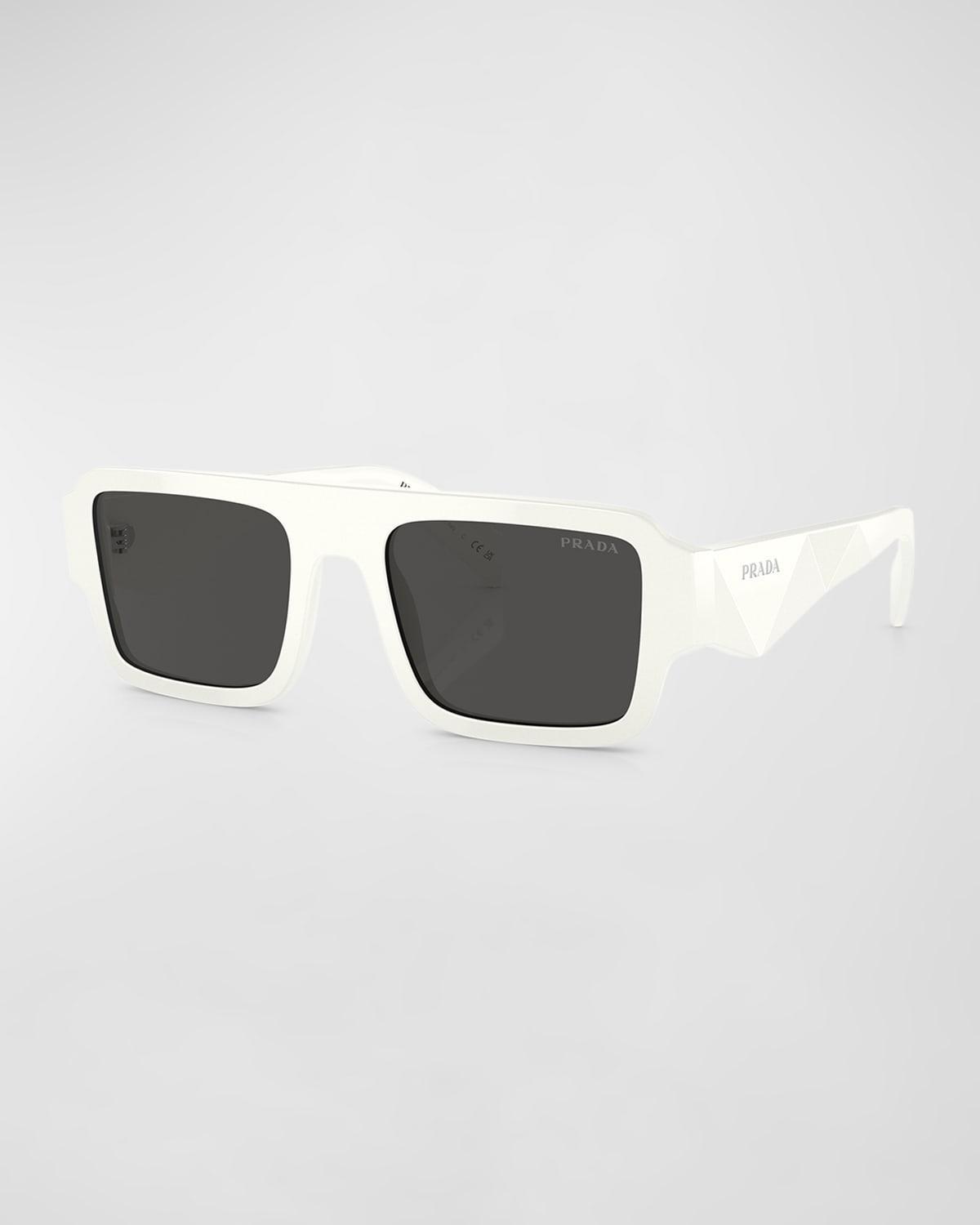 Mens Acetate Rectangle Sunglasses Product Image