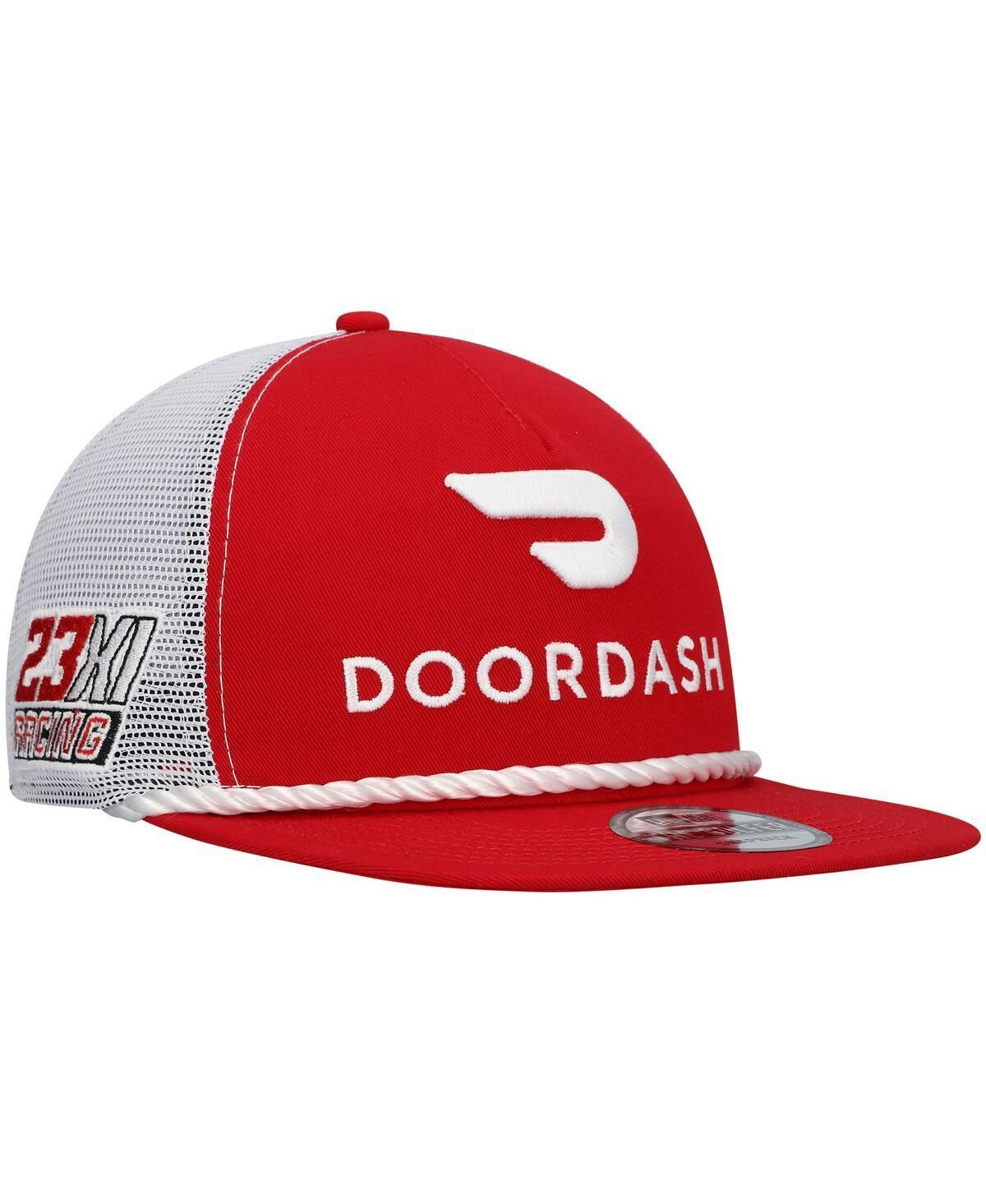 New Era Mens Red Bubba Wallace Golfer Snapback Hat - Red, White Product Image