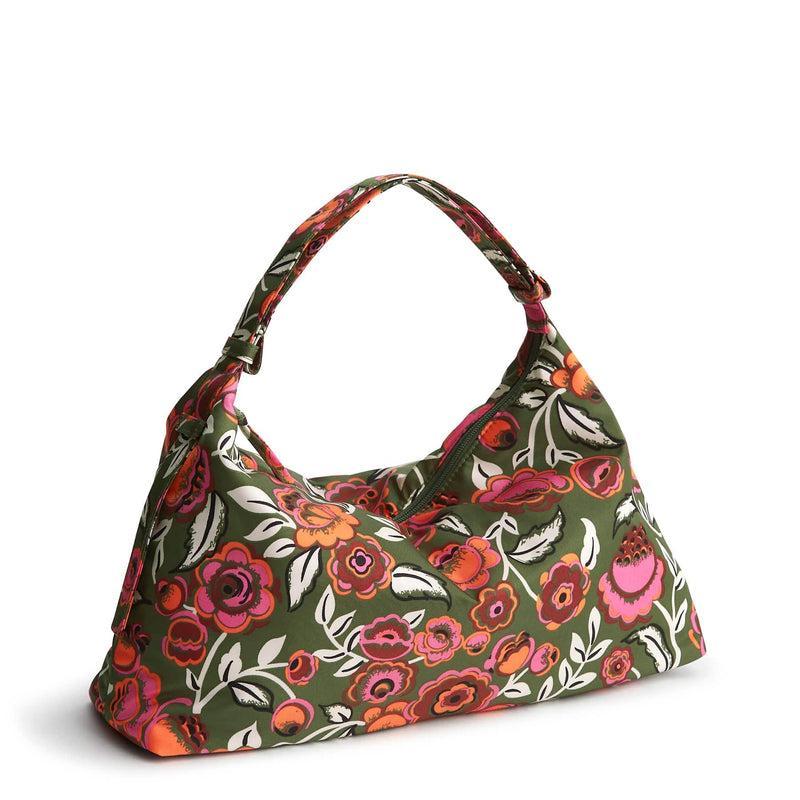 Vera Bradley Marcelle Shoulder Bag Women in Bubbly Flowers Green Green/Pink Product Image