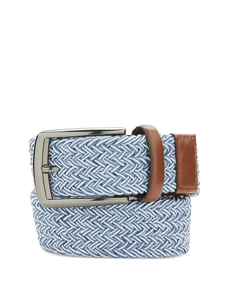 The Mens Store at Bloomingdales Mens Happy Blue Stretch Webbing Belt - 100% Exclusive Product Image