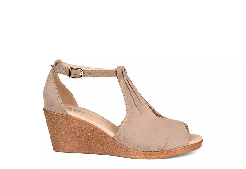 Journee Collection Kedzie Womens Wedges Brown Product Image