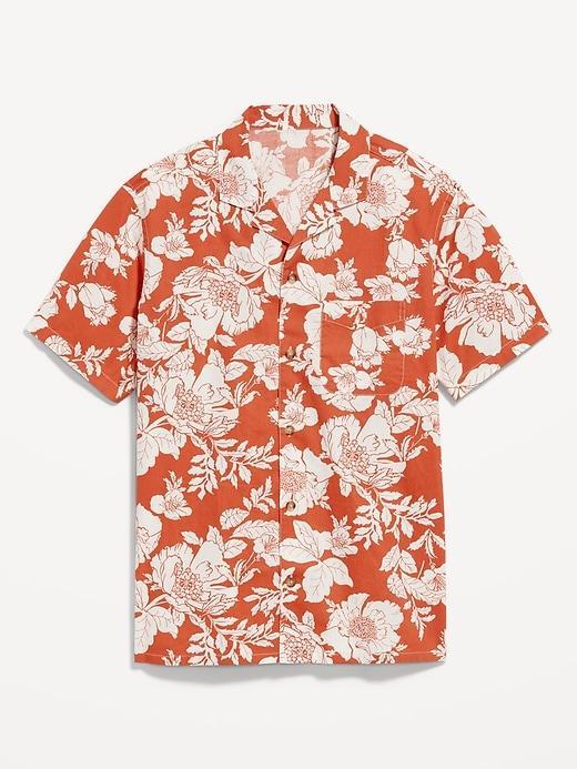 Short-Sleeve Camp Shirt Product Image