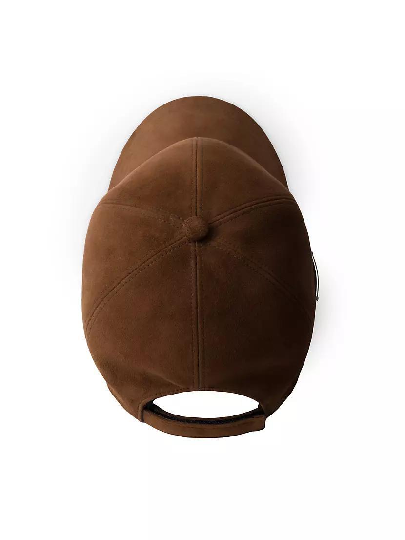 Suede Baseball Cap Product Image