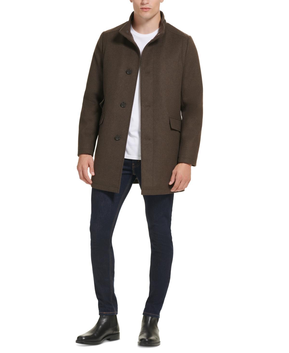 Kenneth Cole Mens Wool Button Car Coat Product Image