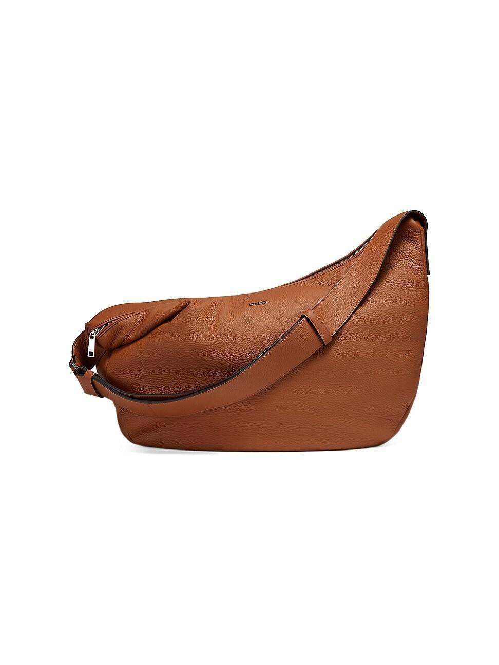 Mens Deerskin Panorama Hobo Bag Product Image