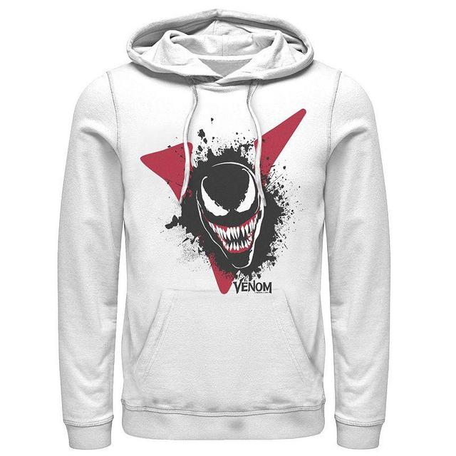 Mens Marvel Venom Big V Face Paint Splatter Hoodie Product Image