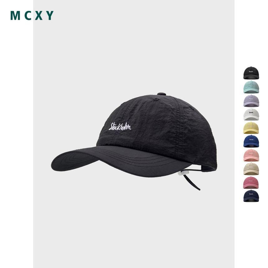 Letter Embroidered Cap product image