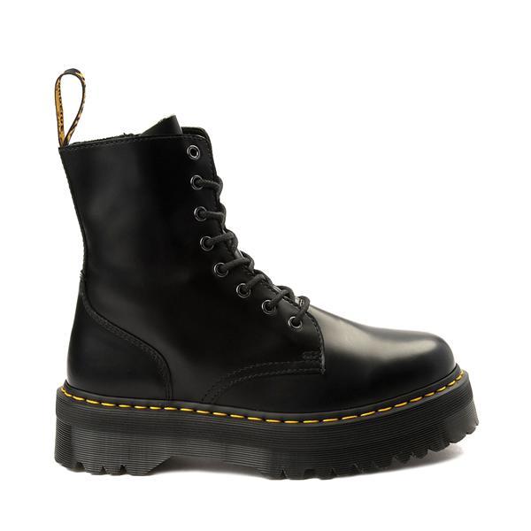 Dr. Martens Jadon 8-Eye Platform Boot Polished Smooth) Lace-up Boots Product Image