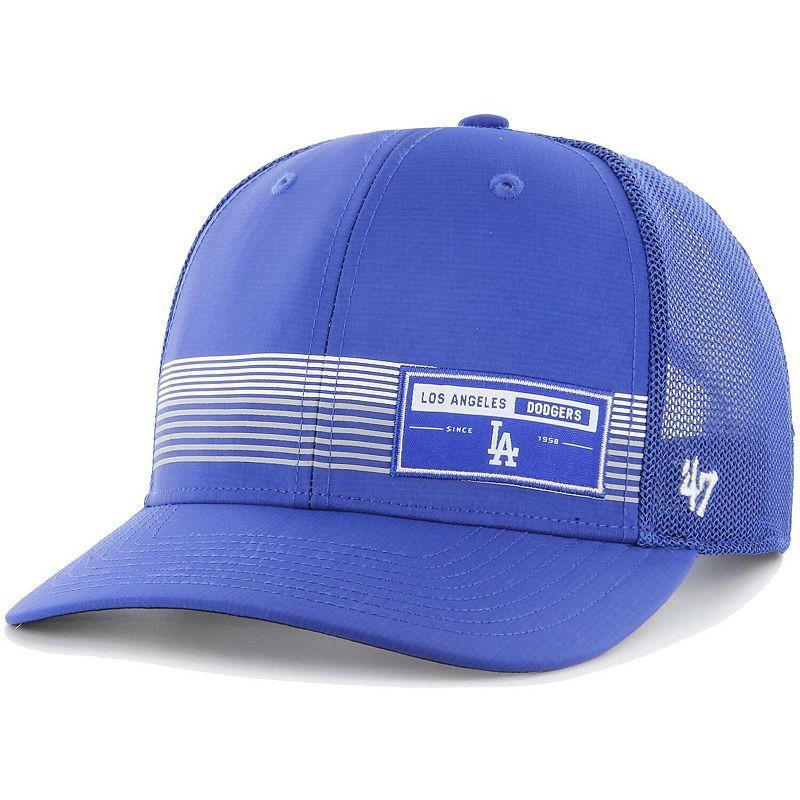 Mens 47 Royal Los Angeles Dodgers Rangefinder brrr Trucker Adjustable Hat Product Image