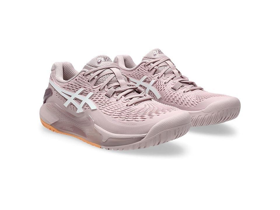 ASICS Women's GEL-Resolution 9 (Watershed Rose/White) Women's Shoes Product Image