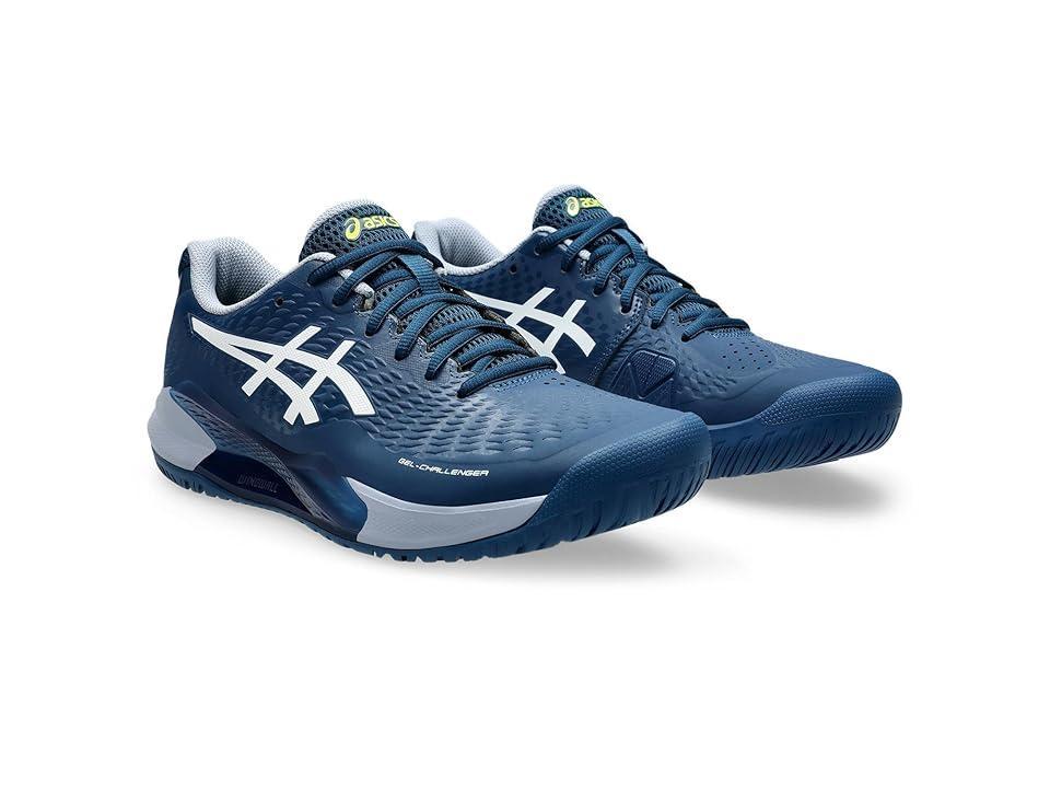 ASICS Men's GEL-Challenger 14 Tennis Shoe (Mako /White) Men's Shoes Product Image