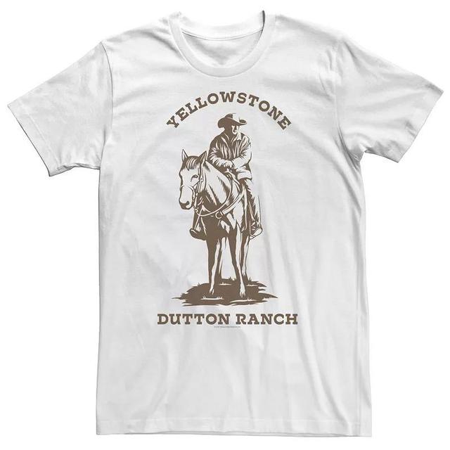 Big & Tall Yellowstone Dutton Ranch Montana John Dutton Logo C2 Tee, Mens Product Image