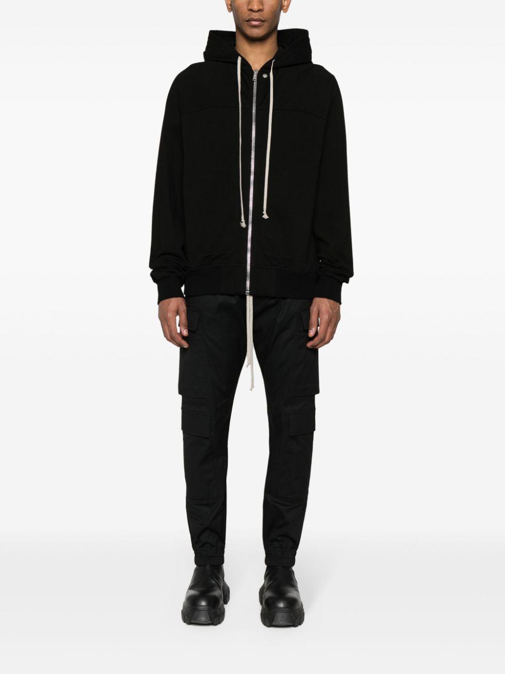 RICK OWENS Mastodon Cut Drawstring Pant In Black Product Image