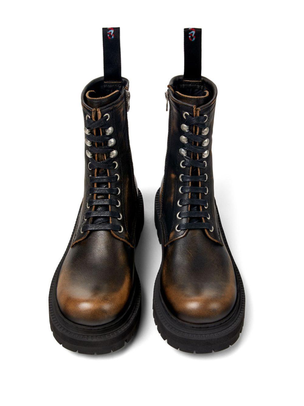 Eki lace-up leather boots  Product Image