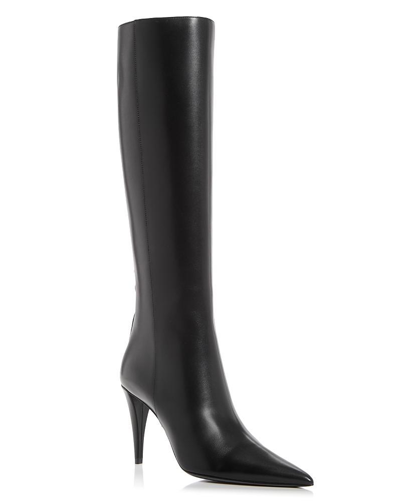 Womens Rockstud Calfskin Boots Product Image