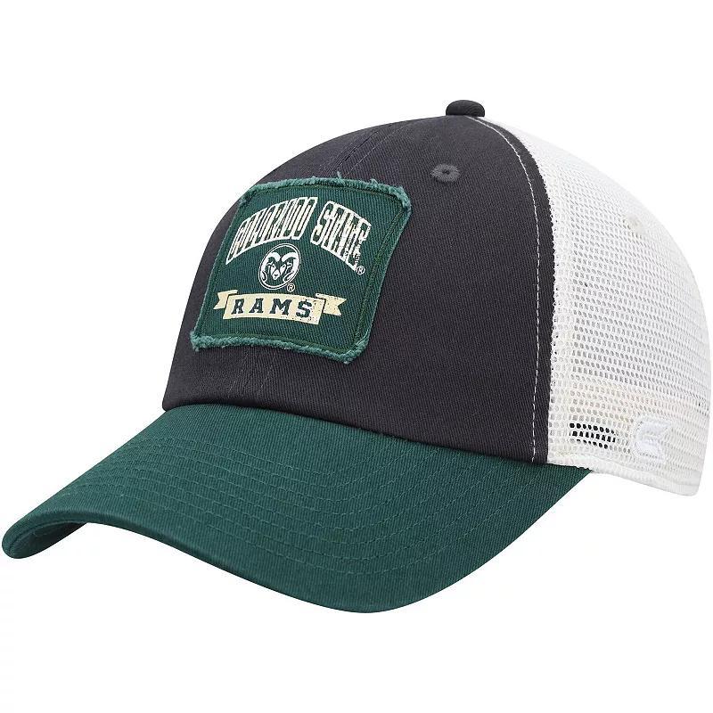 Mens Colosseum Charcoal Colorado State Rams Objection Snapback Hat Product Image