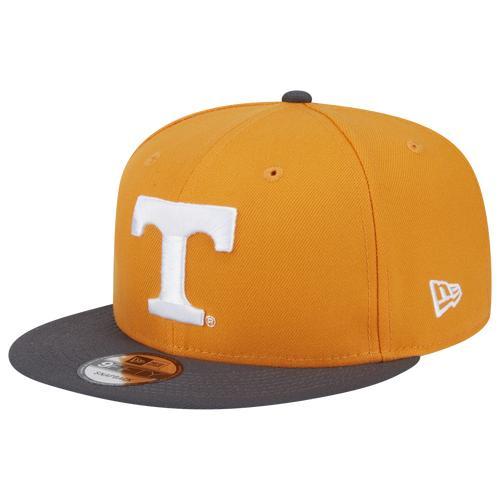 Mens New Era Tennessee /Charcoal Tennessee Volunteers Two-Tone 9FIFTY Snapback Hat Product Image