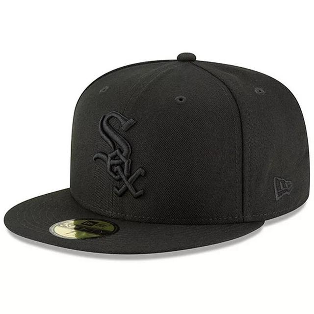 Mens New Era Chicago White Sox Primary Logo Basic 59FIFTY Fitted Hat Product Image