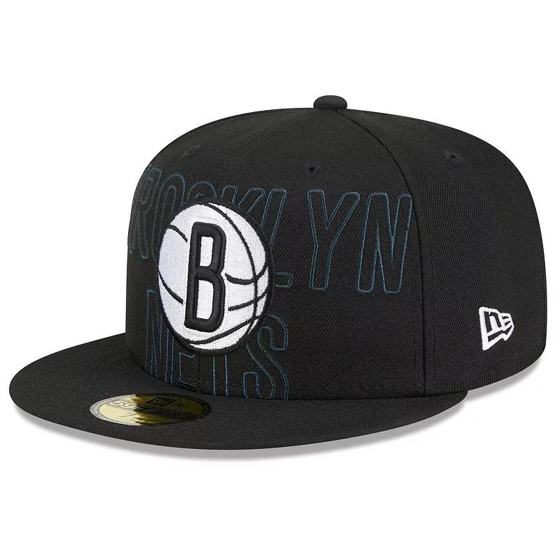 Mens New Era Brooklyn Nets 2023 NBA Draft 59FIFTY Fitted Hat Product Image