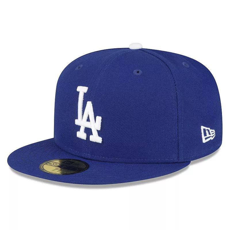 New Era Mens Los Angeles Dodgers New Era 5950 - Mens Blue/White Product Image