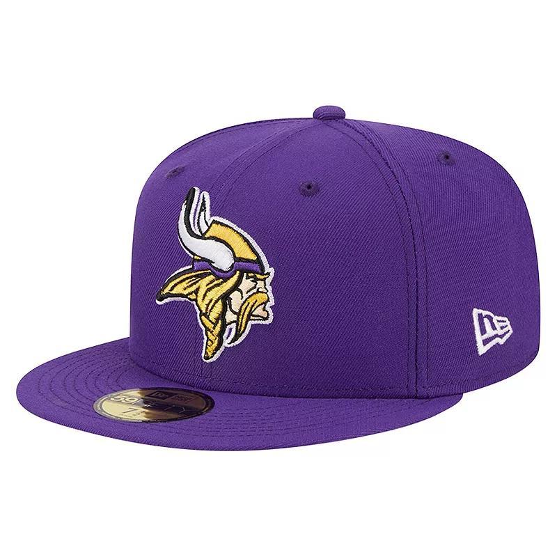 Mens New Era Minnesota Vikings Main 59FIFTY Fitted Hat Product Image