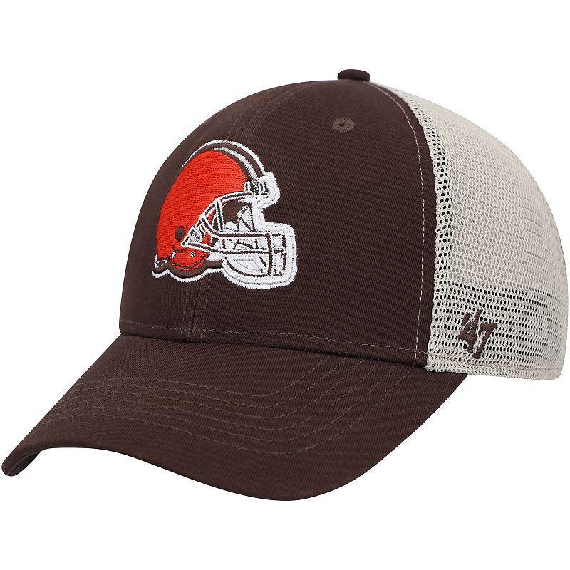 Mens 47 Brown Cleveland Browns Flagship Mvp Snapback Hat - Brown Product Image